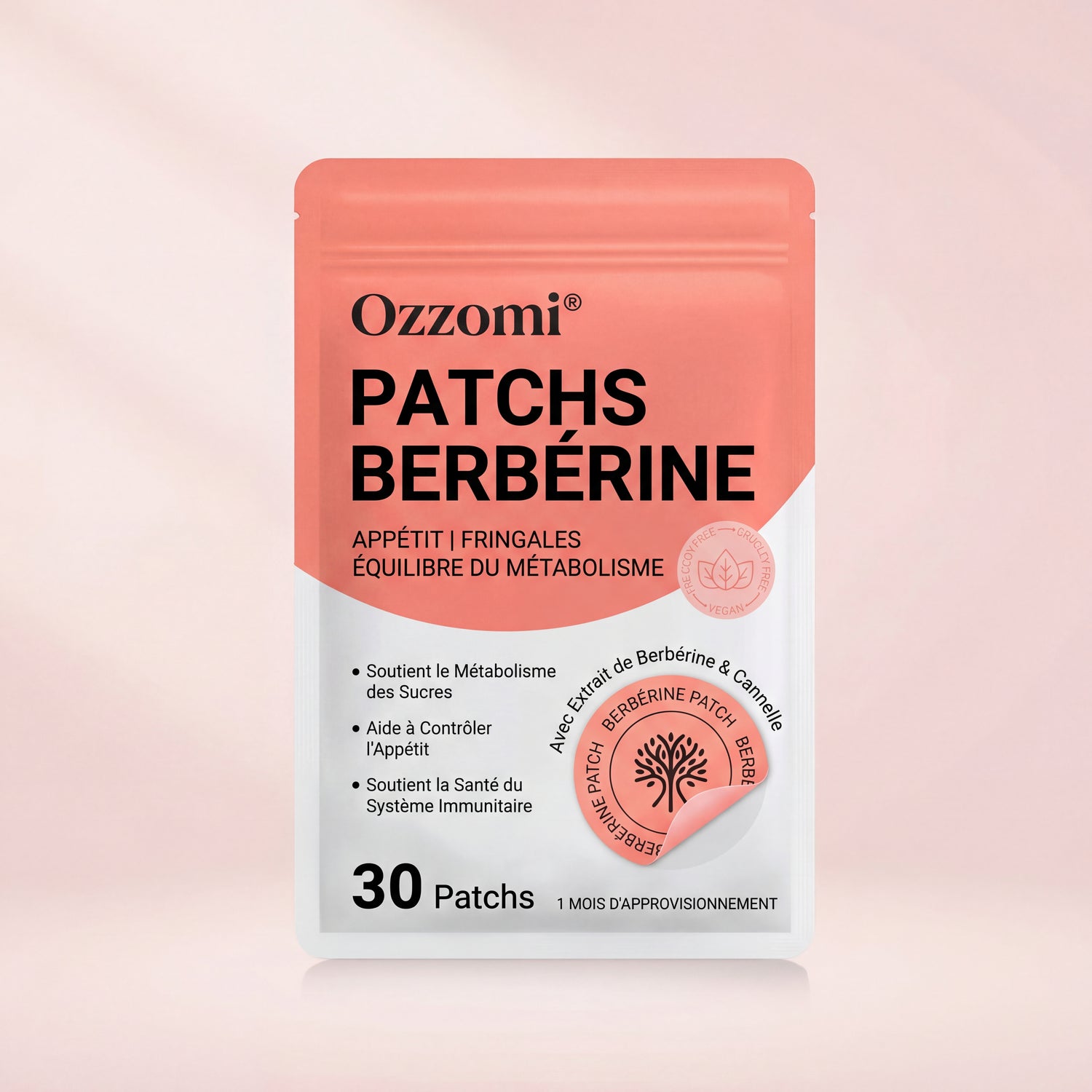 Patchs Berbérine : Soutien Métabolique Avancé Ozzomi